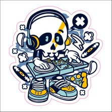 Sticker Fabrikası Kurukafa Kuru Kafa Dj. Sticker 00788