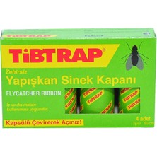 Tibtrap Yapışkan Sinek Kapanı 4'lü