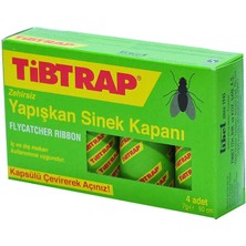 Tibtrap Yapışkan Sinek Kapanı 4'lü