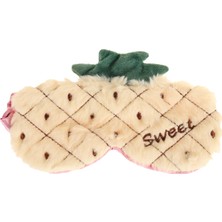Peluş Ananas Sweet Uyku Bandı - Göz Bandı
