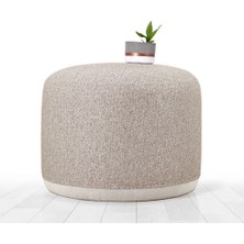 Lorence Home Cedre Puf Bej