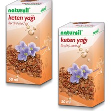 Naturoil Keten Yağı 50 ml x 2