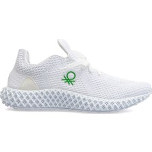 Benetton® | BN-30008 - 3570 Beyaz - Erkek Spor Ayakakbı