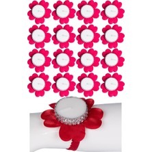 Kına Atölyesi 60 Adet Kına Gecesi El Mumları Saten