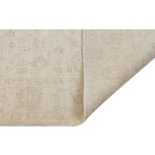 Allmode Afgan Uşağı Hajıba 698AB Ivory/cream El Dokuma Halı ÖLÇÜ;99X147CM 1.46M2