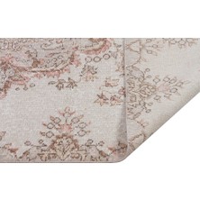 Allmode Krem Plc 142X285CM 4.05 M2 El Dokuma Halı