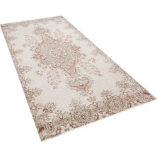 Allmode Krem Plc 142X285CM 4.05 M2 El Dokuma Halı