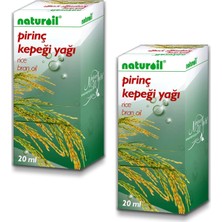 Naturoil Pirinç Kepeği Yağı 20 ml x 2