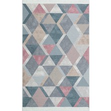 Eko Halı Çam Halı Arya Ar 10 Blue Pınk Eko Halı