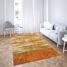 Bona Fortuna Batik Desenli Renk Geçişli Dijital Baskı Yıkanabilir Kaymaz Taban Salon Halısı ve Yolluk