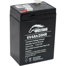 Orbus 6 Volt 4 Amper Bakımsız Kuru Akü 6V 4 Ah