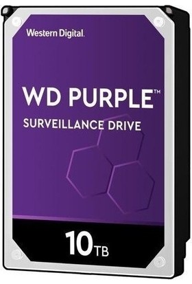 Wd Purple 10TB 7200RPM 256MB Sata3 6gbit/sn WD102PURX 7/24 HDD