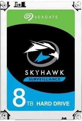 Seagate Skyhawk 3.5 8tb Sata 3.0 7200RPM 256MB 210MB/S Hard Disk ST8000VX004