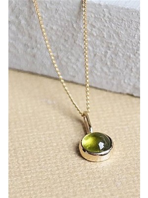 Aykan Kuyumculuk Peridot Kolye - AK0221