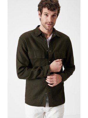 Boris Becker Cepli Haki Overshirt