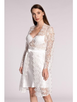 Pierre Cardin 6125 6lı Saten Set Ekru