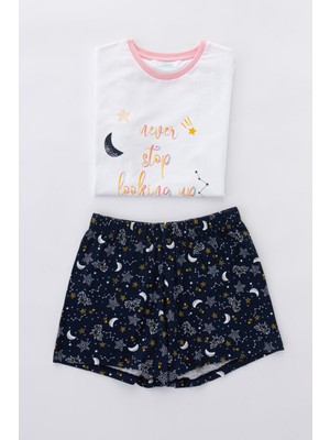 Penti Çok Renkli Kız Çocuk Looking Up 2li Pijama Takımı