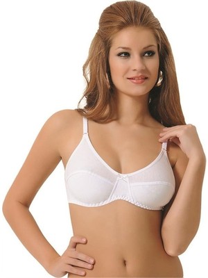 NBB 1180  Penye Sutyen Beyaz