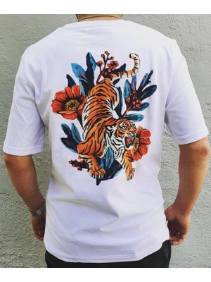 Insane Minds Kaplan Baskılı Oversize T-Shirt