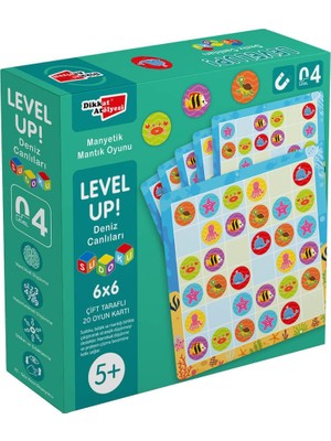 Dikkat Atölyesi Yayınları Levelup! 4 - Deniz Canlıları Sudoku