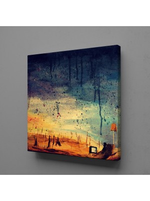 Technopa Renkli Yağmurlar 40 x 40 cm