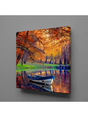 Technopa Deredeki Kayık 25 x 25 cm