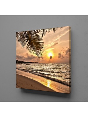 Technopa Deniz Üzerine Doğan Güneş 200X200 cm