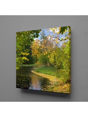 Technopa Dökülen Yapraklar 80 x 80 cm