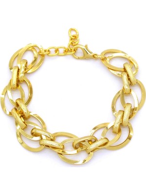 Ferizz 22 Altın Kaplama Samanyolu Bayan Zincir Bileklik