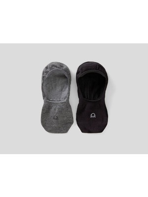 Benetton 2'li Babet Çorap