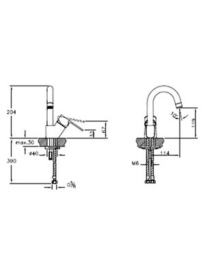 VitrA Punto Figo Eviye Bataryası A41187