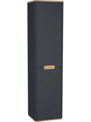 Vitra Sento Boy Dolabı 40 cm Mat Antrasit Sağ 60850