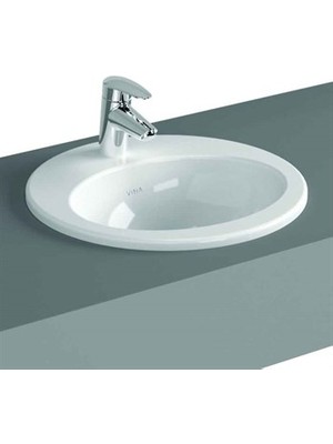 Vitra S20 Tezgahüstü Lavabo Armatür Delikli 5468B003-0001
