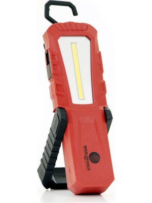 Worldforce Profesyonel Şarjlı LED Lamba Seyyar LED Fener Kırılmaz Gövde Su Geçirmez 420 Lümen Li-Ion 3.7V 4400MAH 5W 6500K