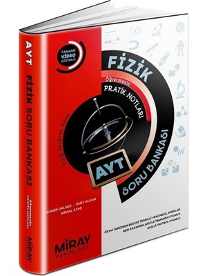 Miray Yayınları Miray Ayt Fizik Soru Bankası