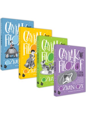 Uğurböceği Yayınları Çaylak Ile Filozof Seti (4 Kitap) - Özkan Öze