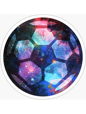 Universal Futbol Space Vintage Retro Sticker Çıkartma Oto Araba Camı Duvar Oda Laptop 15 cm