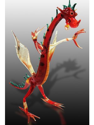 Cam Sanatı Ejderha 054