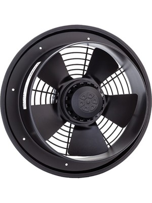 BVN Bahçıvan BDRAX 250-2K Yüksek Devirli 25 cm 1500 m³/h Debi Aksiyel Aspiratör Fan