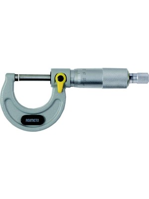 Asimeto Dışçap Mikrometresi 0-25MM AS-101-01-0