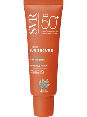 SVR Sun Secure Fluide SPF 50+ yüksek korumalı, hafif dokulu yüz ve vücut güneş kremi, 50 ml