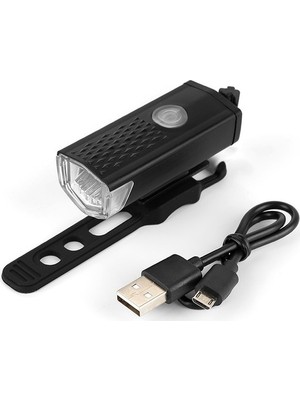 Dream Plus USB Şarjlı Bisiklet Ön Işığı Aydınlatıcı Lamba