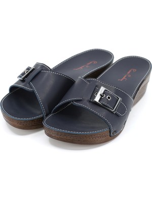 Pierre Cardin Kadın Terlik  PC-6783 Lacivert/navy 21S28006783