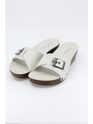 Pierre Cardin Kadın Terlik  PC-6783 Krem/cream 21S28006783