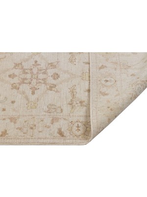 Allmode Afgan Uşağı Hajıba 68S Ivory/ıvory El Dokuma Halı ÖLÇÜ;74X302CM 2.23M2