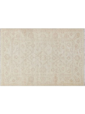 Allmode Afgan Uşağı Hajıba 698AB Ivory/cream El Dokuma Halı ÖLÇÜ;99X147CM 1.46M2