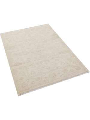 Allmode Afgan Uşağı Hajıba 698AB Ivory/cream El Dokuma Halı ÖLÇÜ;99X147CM 1.46M2