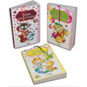 Yakamoz Yayınları Şeftali, Kakao ve Limon Kokulu Masallar - 3 Kitap