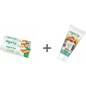 Doğal Misvak Özlü Diş Macunu 100 ml + Agarta Doğal Çocuk Diş Macunu 75 ml