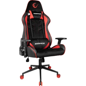 KL-R9 Alcantara Series Üst Seviye Terletmez Kumaş Kırmızı/Siyah Gaming Oyuncu Koltuğu